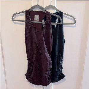 Bundle of 2 Athleta Seamless Racerback Tanks